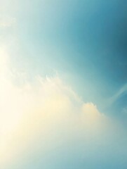 Wall Mural - A tranquil abstract gradient background with muted blues and soft beiges.featuring subtle color transitions.emphasizing calm and serenity.ideal for corporate and professional content