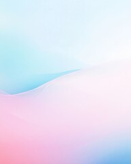 Wall Mural - A tranquil abstract gradient background with pastel blues and soft pinks.featuring smooth color shifts.focusing on peace and elegance.ideal for wellness and beauty visuals