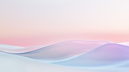 Wall Mural - A tranquil abstract gradient background with smooth pastel hues.featuring gentle color transitions.evoking calmness and sophistication.ideal for digital invitations
