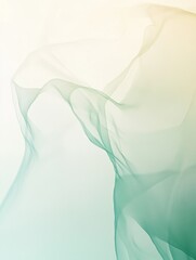 Wall Mural - A tranquil abstract gradient background with soft creams and muted greens.featuring gentle color transitions.focusing on peace and relaxation.ideal for wellness and beauty content