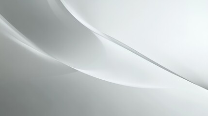 Wall Mural - A tranquil abstract gradient background with soft gray and white tones.featuring smooth, subtle transitions.focusing on clarity and simplicity.ideal for clean, professional designs