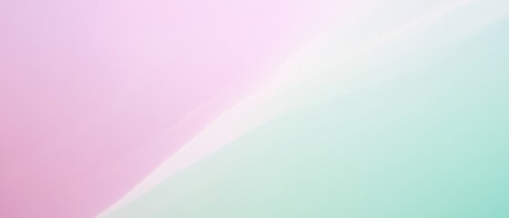 Wall Mural - A tranquil abstract gradient background with soft lilac and mint green.featuring calming color transitions.focusing on peace and relaxation.ideal for wellness and beauty visuals