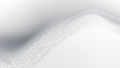 Aufkleber - Abstract white wave background with smooth white background with smooth lines