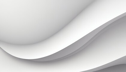 Aufkleber - Abstract white wave background with smooth white background with smooth lines