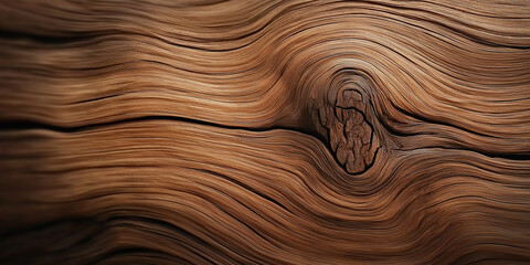 Aufkleber - Close-up of wood grain showing intricate patterns and knots, creating a stunning natural design