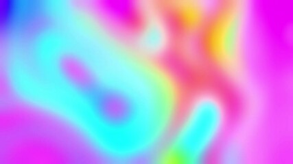 Wall Mural - vibrant neon gradients flow seamlessly, perfect for abstract, tech, or modern design projects. dynam