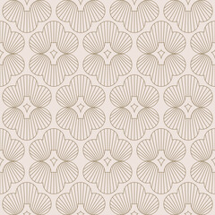 Wall Mural - art deco seamless pattern in vintage and retro style