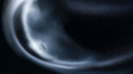 Leinwandbilder - Elegant dark blue abstract background with circular gradient and glowing effect, designed to add depth and sophistication to creative projects in fashion, art, interior design, advertising, and graphi