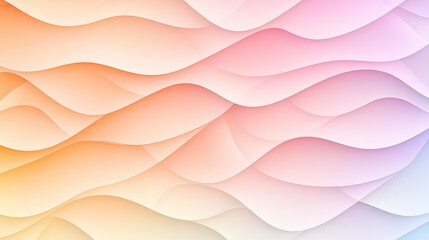 Poster - Soft Colorful Wave Background for Artistic Projects, Design, and Creative Use with Gentle Gradient Shades