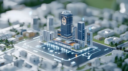 Poster - A futuristic smart power grid hub