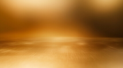 Poster - Elegant brown gradient background with soft lighting, featuring luxurious metallic golden tones, shiny gradient textures, and a highly detailed, realistic design, perfect for luxury branding and creat