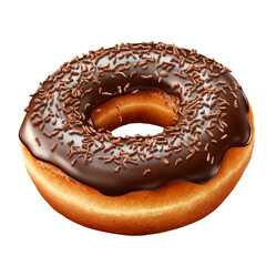 Wall Mural - doughnut isolated on transparent background