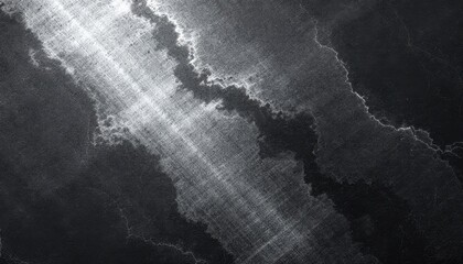 Poster - Abstract monochrome textured surface with linear patterns and contrasting shades