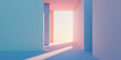 © Ahmad Soleh - pastel building with minimalist style