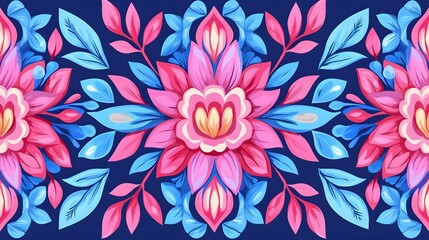 Poster - Cosmic Harmony, a vibrant pattern design showcasing deep galaxy colors blending seamlessly into abstract forms, evoking a sense of wonder and infinity.