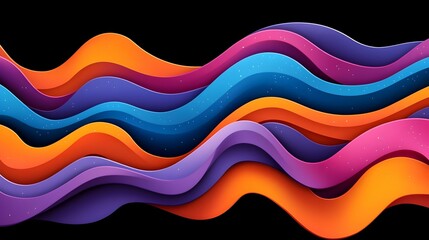 Poster - Galactic Harmony, a vibrant pattern design showcasing swirling galaxy colors, blending deep blues, purples, and shimmering starlit accents.
