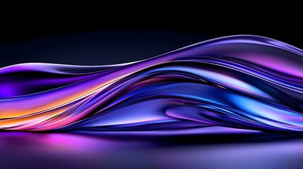 Poster - Vibrant Minimalist Galaxy, a stunning depiction of a galaxy featuring bold colors and sleek design elements, evoking a sense of cosmic wonder.