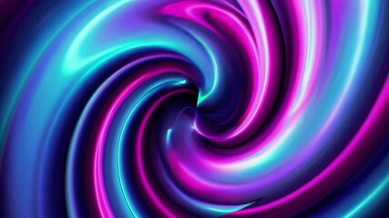 Poster - Abstract swirling vortex of vibrant colors, digital art concept