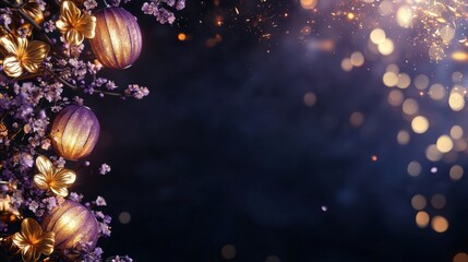Poster - Creative Twist on Traditional Design with Deep Colors and Elegant Elements for Unique Decor Themes