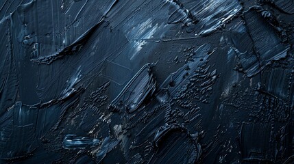oil painting. dark blue abstract background with rich texture.