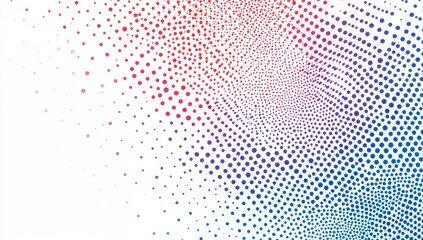 Poster - Abstract colorful halftone dots pattern background.