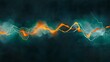 © CHA - Abstract representation of lightning as glowing jagged lines against a dark background