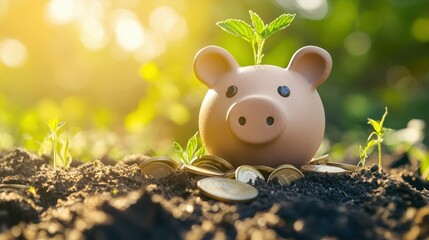 Poster - financial infographic showing how investing in low-cost index funds and retirement accounts can help individuals build wealth over time while consistently saving money
