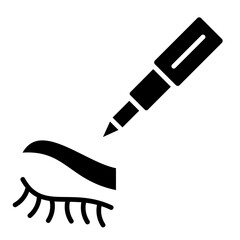 Sticker - Eyeliner Icon