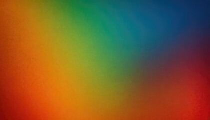 Poster - Blurred gradient abstract background with vivid primary colors
3