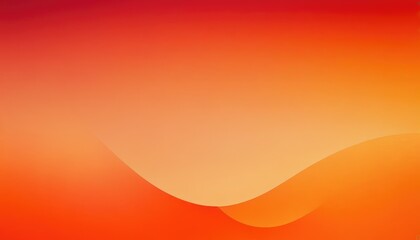 Poster - Orange abstract background of smooth lines wallpaper
10