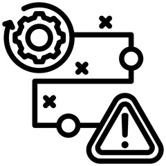 Aufkleber - Recovery Strategy Outline Icon