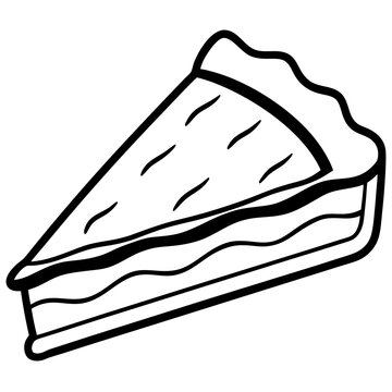Pie Slicer Outline Graphic