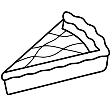 Pie Slicer Outline Graphic