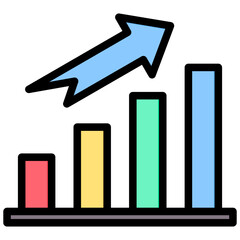 Poster - Growth Outline Color Icon