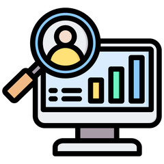 Poster - Personal Audit Outline Color Icon