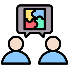 Poster - Problem Solving Outline Color Icon