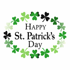 Happy St. Patrick Day Vector Illustration