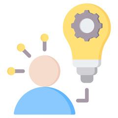 Poster - Skill Development Flat Icon
