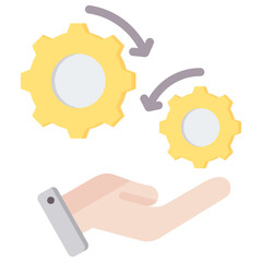 Poster - Facilitator Flat Icon