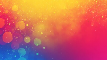 Wall Mural - a vibrant fiesta gradient background.featuring bright reds, yellows, and blues.emphasizing the festi
