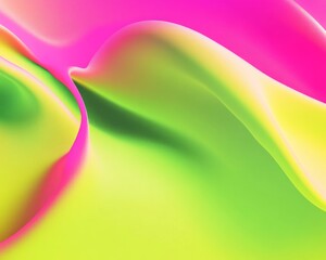 Wall Mural - a vibrant gradient background with bright lime and fuchsia colors.featuring neon greens and pinks.co