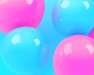 Wall Mural - a vibrant gradient background with bubblegum and candy colors.featuring bright pinks and blues.evoki