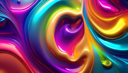 Wall Mural - abstract colorful background with circles splash design art illustration
