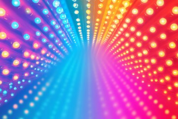 Wall Mural - a vibrant gradient background with carnival lights colors.featuring bright reds, blues, and yellows.