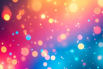 Wall Mural - a vibrant gradient background with carnival lights colors.featuring bright reds, blues, and yellows.