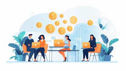 Poster - Teamwork Makes the Dream Work:  Financial Success Achieved Through Collaboration