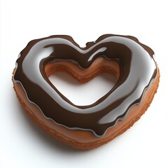 Heart shape churros dipping chocolate stockings