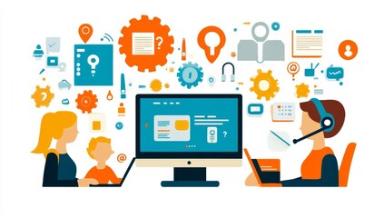 Poster - Family Teamwork and Online Collaboration: A Modern Approach to Shared Work and Communication
