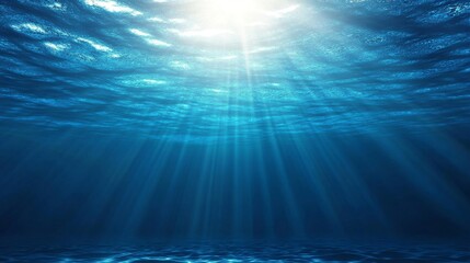 water caustic light effect with overlay effect. realistic vector illustration of blue background wit