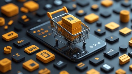 Poster - Innovative fintech solution for real-time payment processing in a shopping environment
